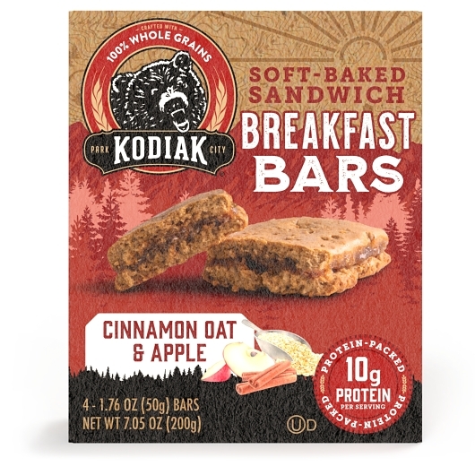 Kodiak Cakes Cinnamon Oat and Apple Breakfast Bar, 7.05 Ounce -- 12 per case
