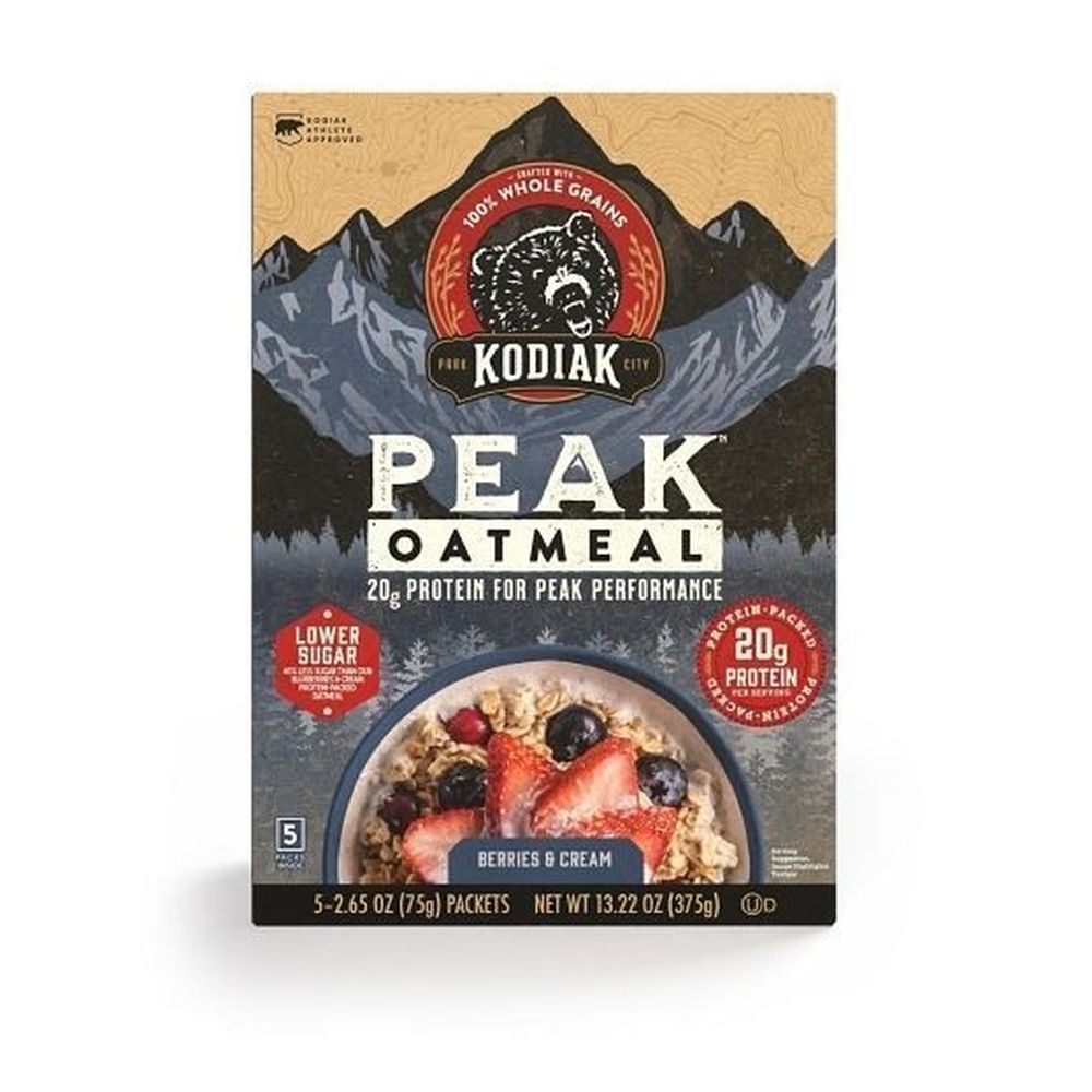Kodiak Cakes Berries and Cream Power Up Peak Oatmeal, 10.58 Ounce -- 6 per case