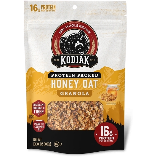 Kodiak Cakes Honey Oat Granola Pouch, 11 Ounce -- 5 per case