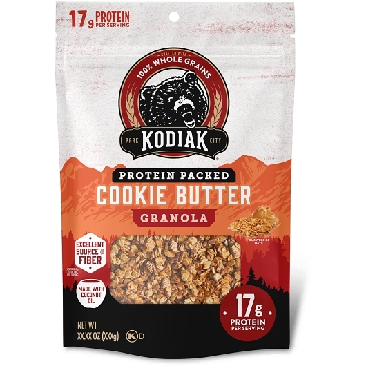 Kodiak Cakes Cookie Butter Granola Pouch, 11 Ounce -- 5 per case