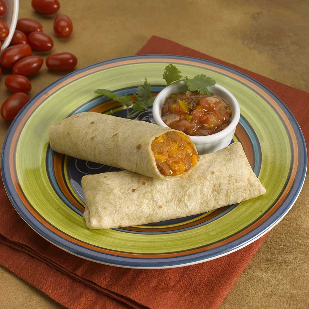 Los Cabos Whole Grain Bean And Cheese Burrito, 3.95 Ounce -- 120 Per Case