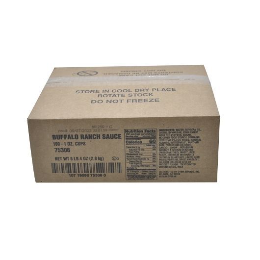 Disney Buffalo Ranch Sauce, 1 Ounce Cup -- 100 Per Case