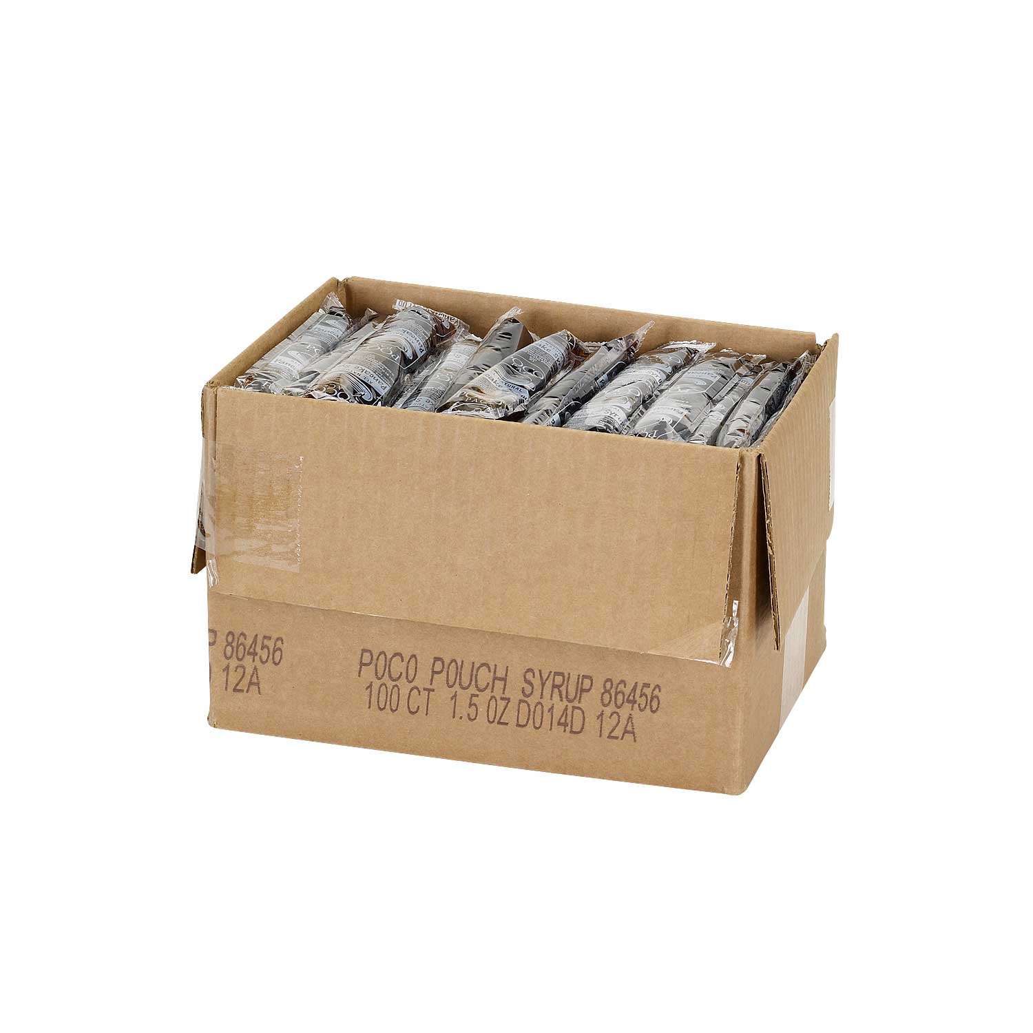 Poco Pac Jarabe Natural Para Panqueques, 1.5 Onzas -- 100 Por Caja