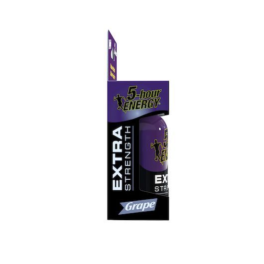 5 Hour Energy Grape Extra Strength Grape Energy Drink, 3.86 Fluid Ounce -- 108 per case