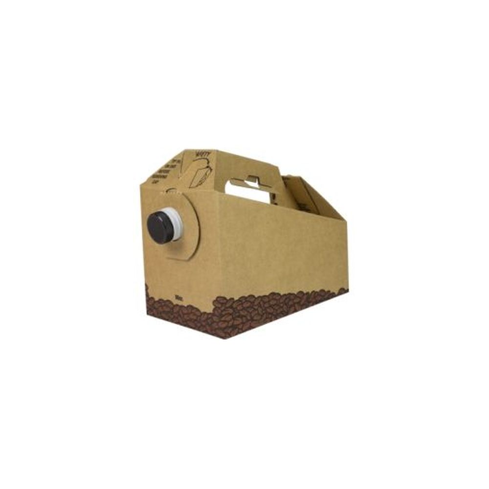 Boxit Kraft 96 Ounce Flute Beverage Box -- 25 Per Case