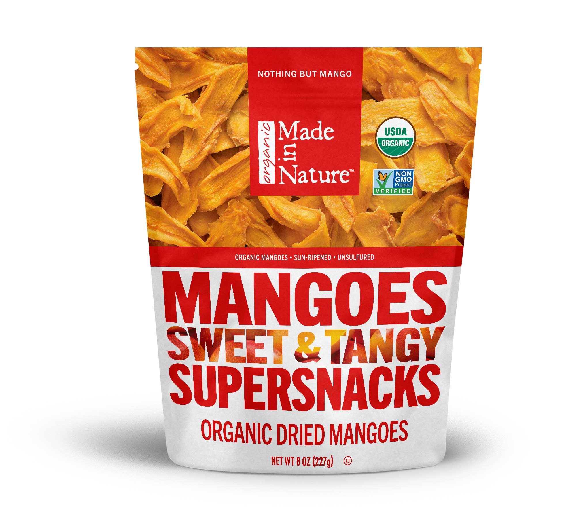 Made In Nature Organic Mango Dried Fruit -- 6 Per Case