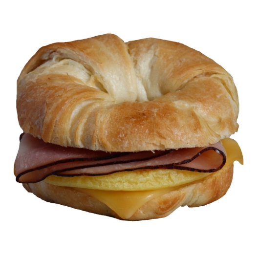 Sk Food Group Ham Egg And Cheese Croissant Sandwich, 24 Count
