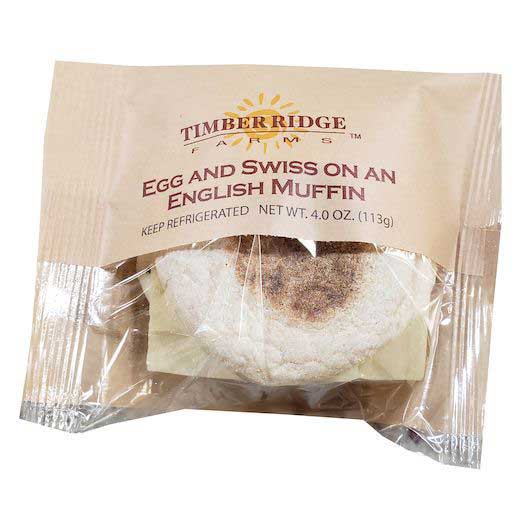 Sk Food Group Egg Swiss On English Muffin, 24 Count