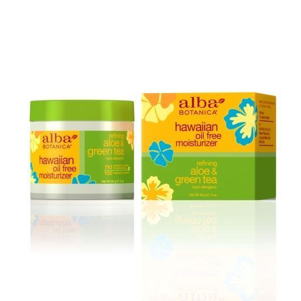 Alba Botanica Aloe Green Tea Oil Free Moisturizer, 3 Ounce -- 6 Per Case