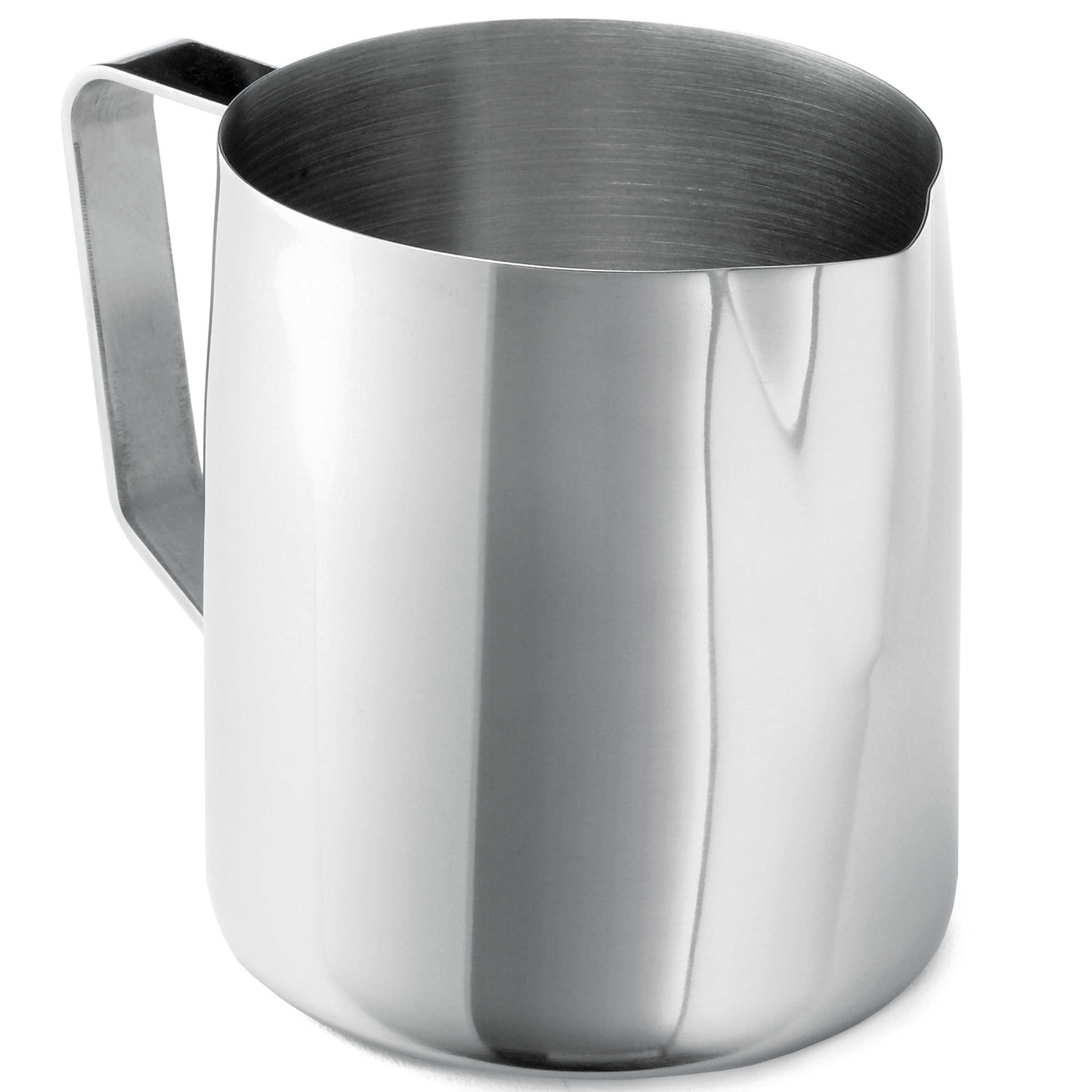 Tablecraft Stainless Steel Mirror Finish Frothing Cup, 14 Ounce Capacity