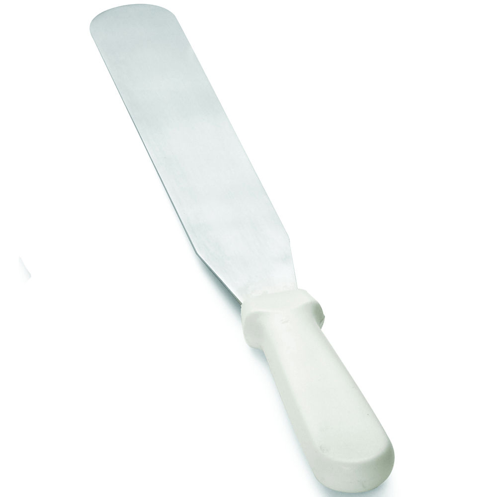 Tablecraft White Handle Icing Spatula, 10 Inch