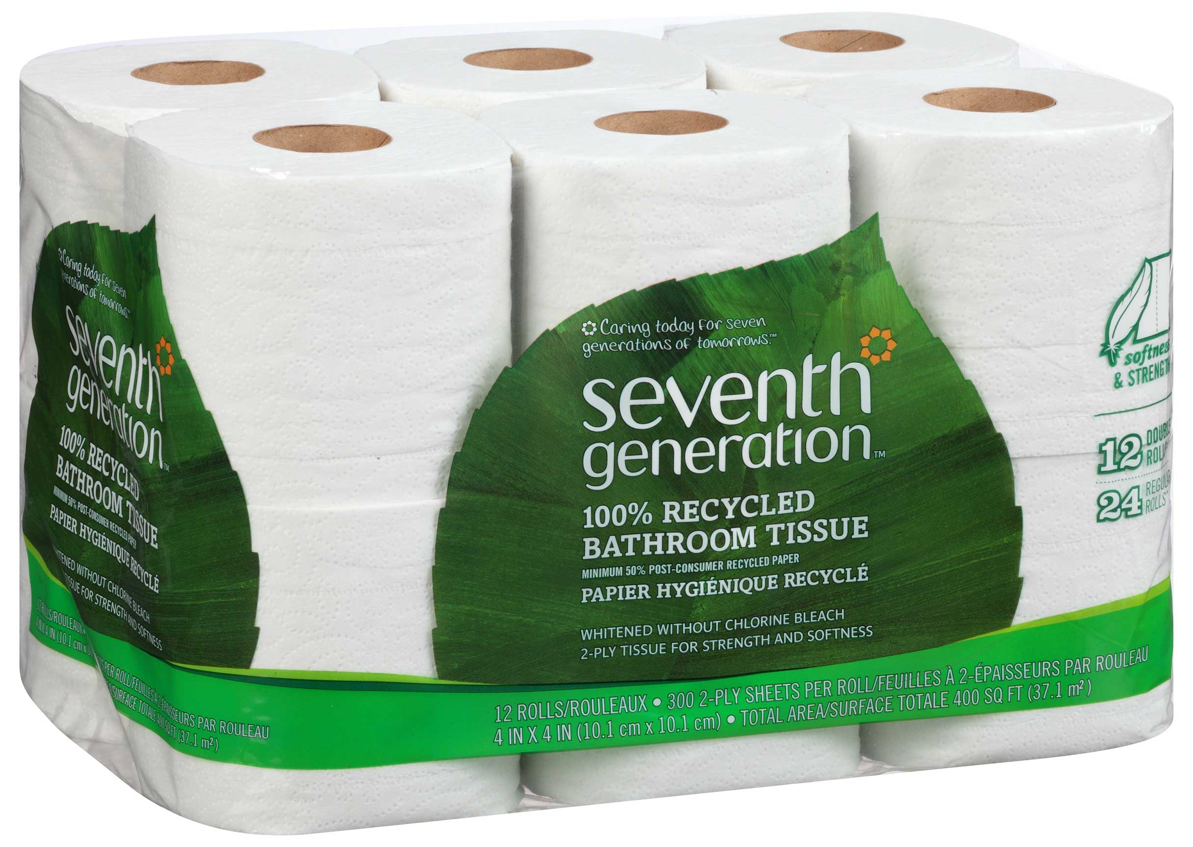 Seventh Generation Bathroom Tissue Paper -- 960 Per Case