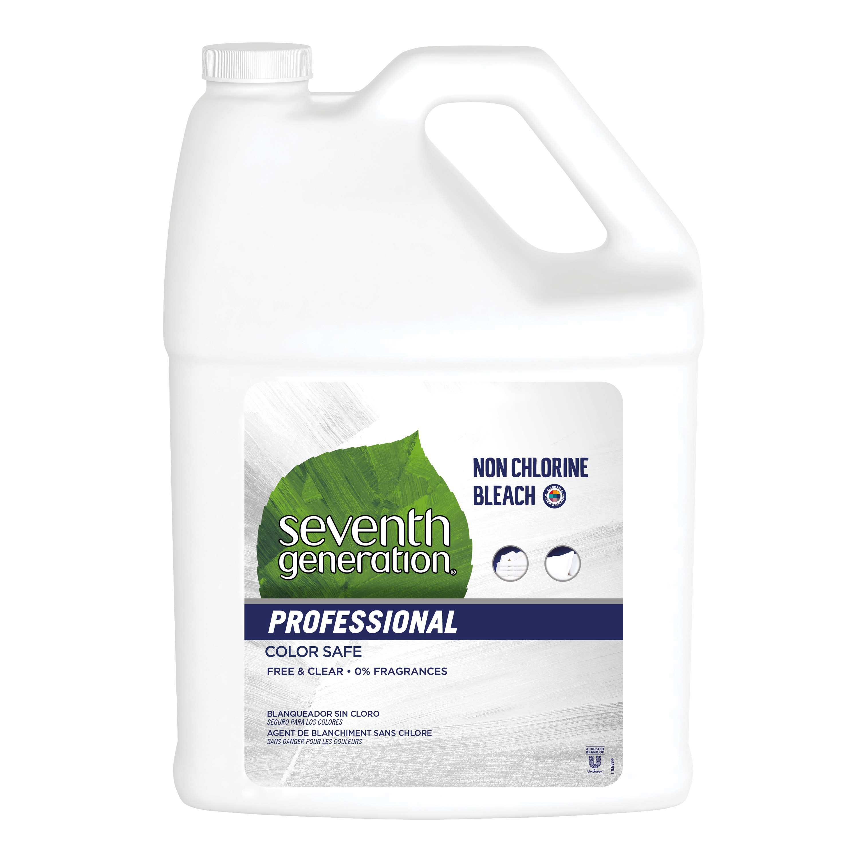 Seventh Generation Professional Non Chlorine Liquid Bleach, 1 Gallon -- 2 per case