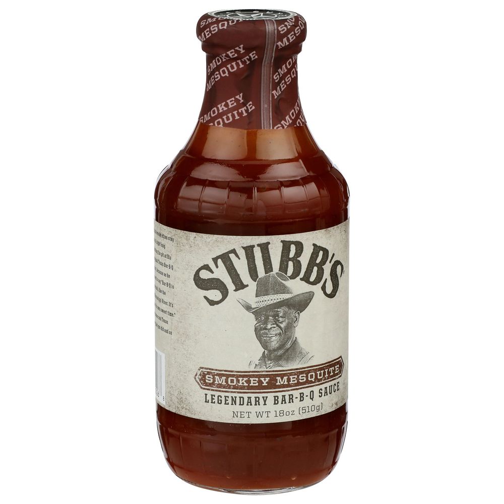 Stubbs Smokey Mesquite Barbecue Sauce, 18 Ounce -- 6 Per Case