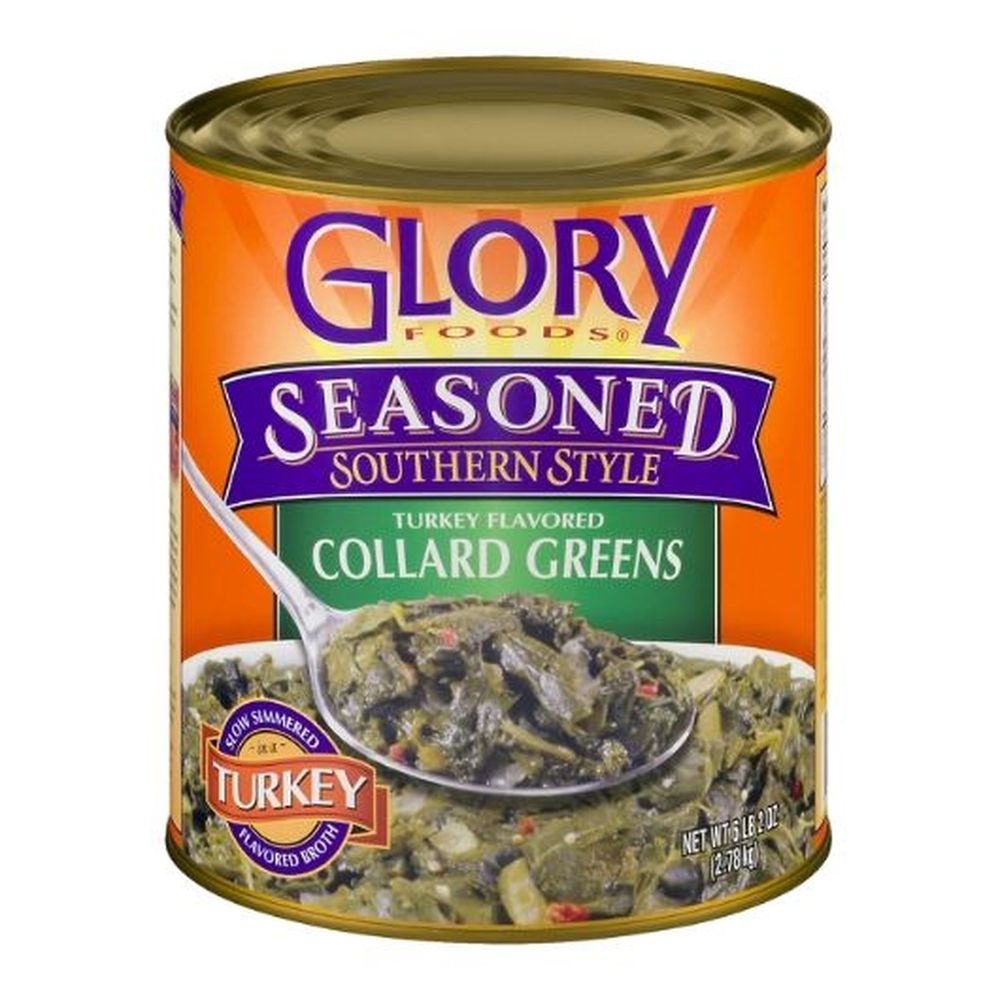 Glory Foods Turkey Collard Green, 98 Ounce -- 6 per case