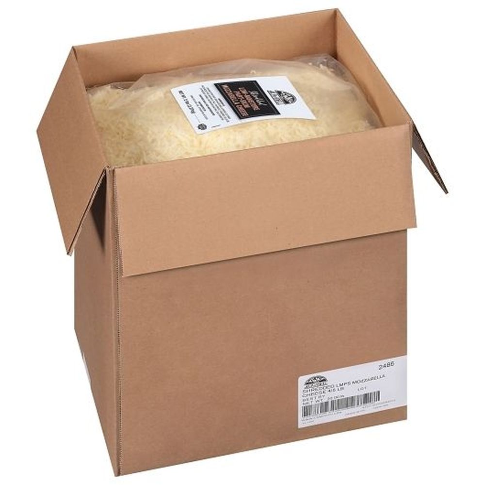 Alp And Dell Shredded Mozzarella Cheese, 5 Pound -- 4 Per Case