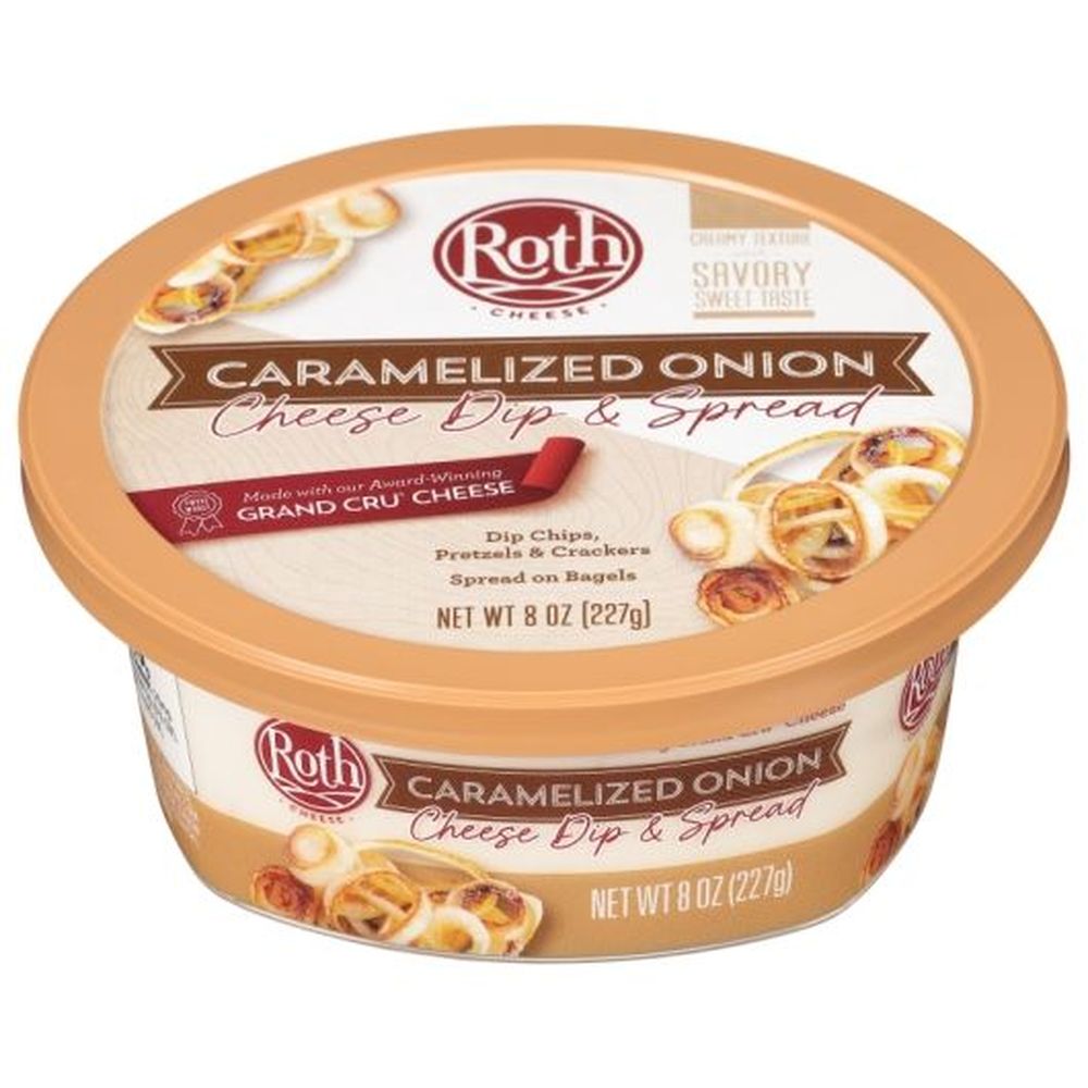 Roth Caramelized Onion Dip And Spread, 8 Ounce -- 12 Per Case