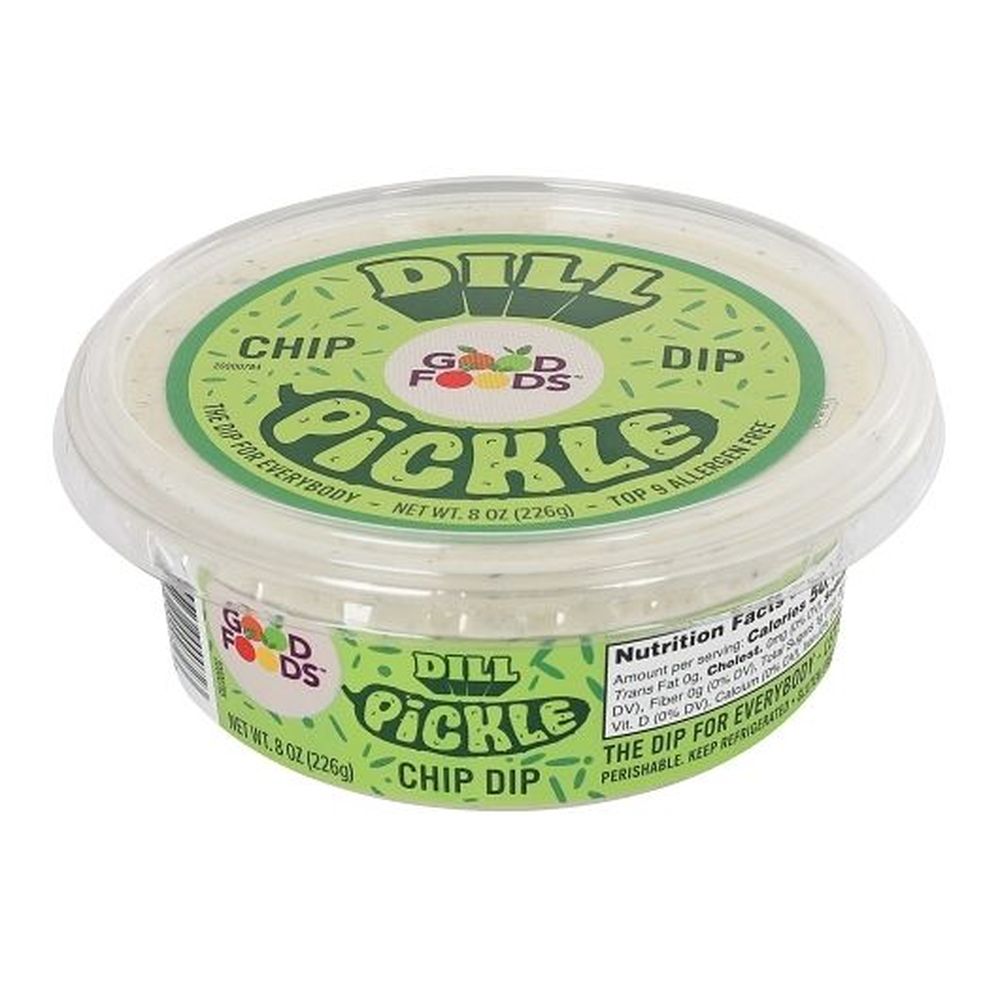 Good Foods Dill Pickle Chip Dip, 8 Ounce -- 8 per case