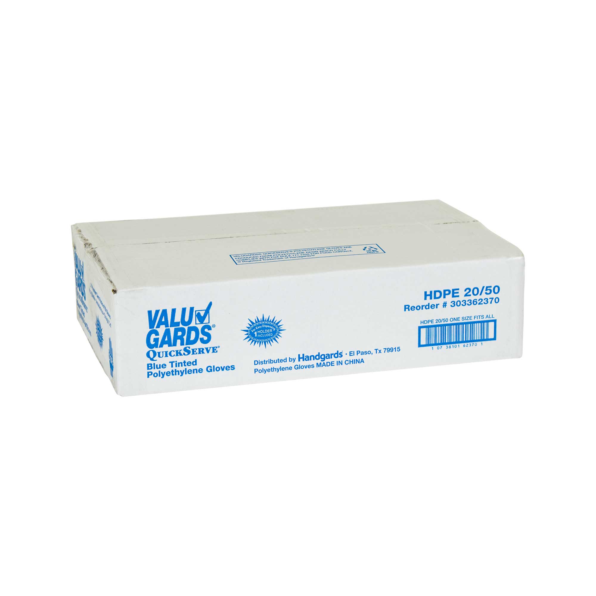 GLP-L - Disposable Gloves, PE Textured, LRG, 500pcs/box – Winco