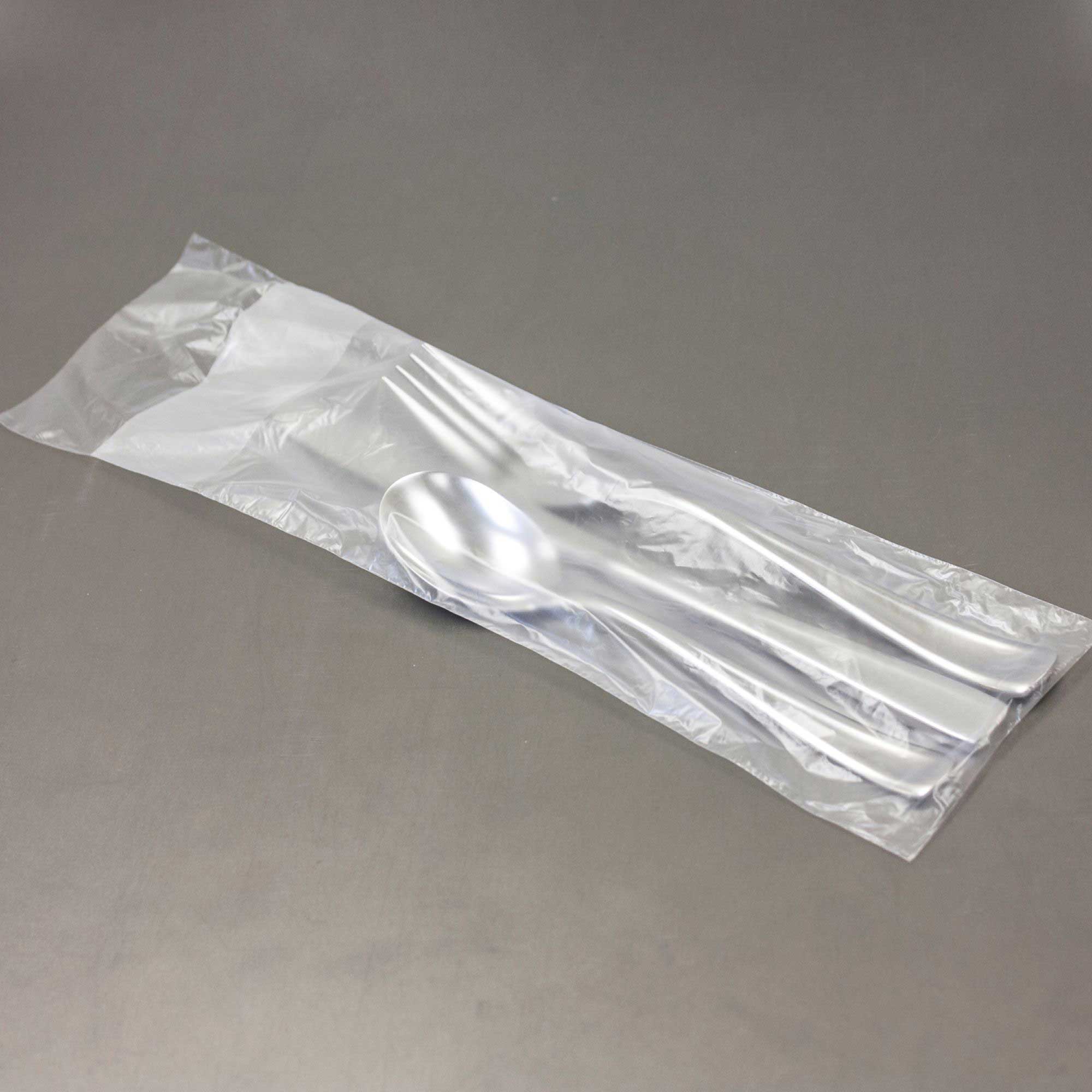 Tuffgards High Density 3.5 Inch X 10.75 Inch Flat Pack Silverware Bag, 2000 Count -- 2000 Per Case