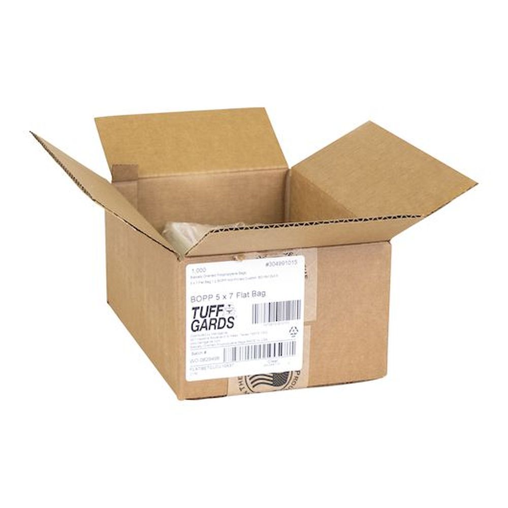 Tuffgards 5 X 7 Inch Poly Bag, 1000 Count