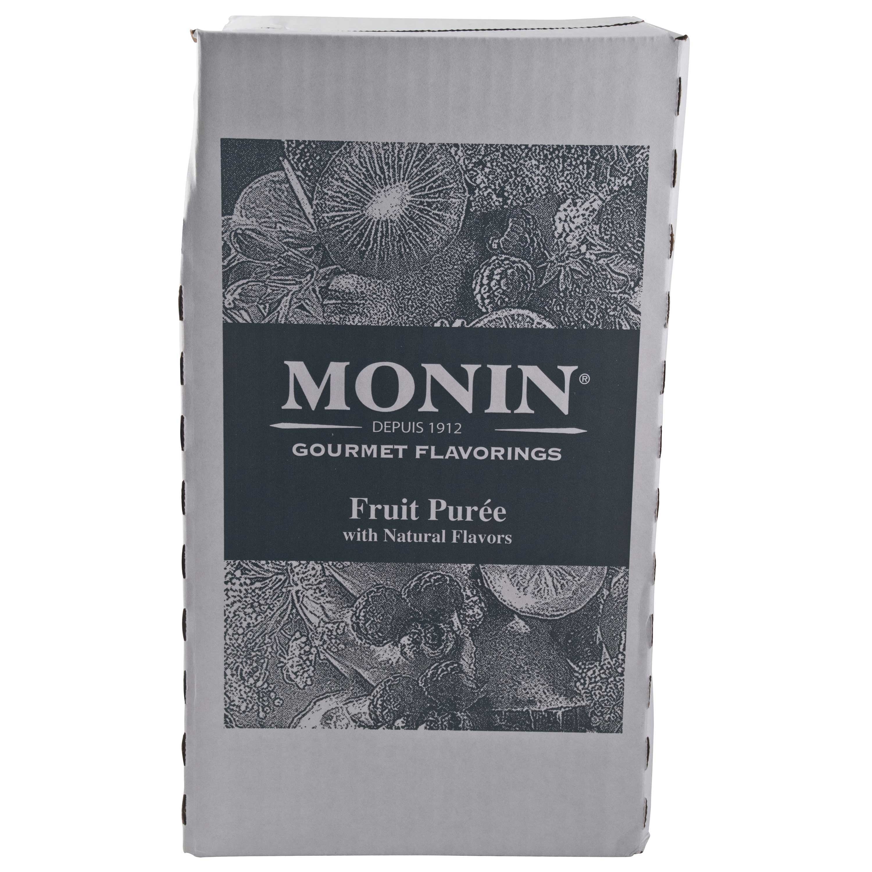 Monin Premium Strawberry Fruit Puree, 1 Liter -- 4 Per Case