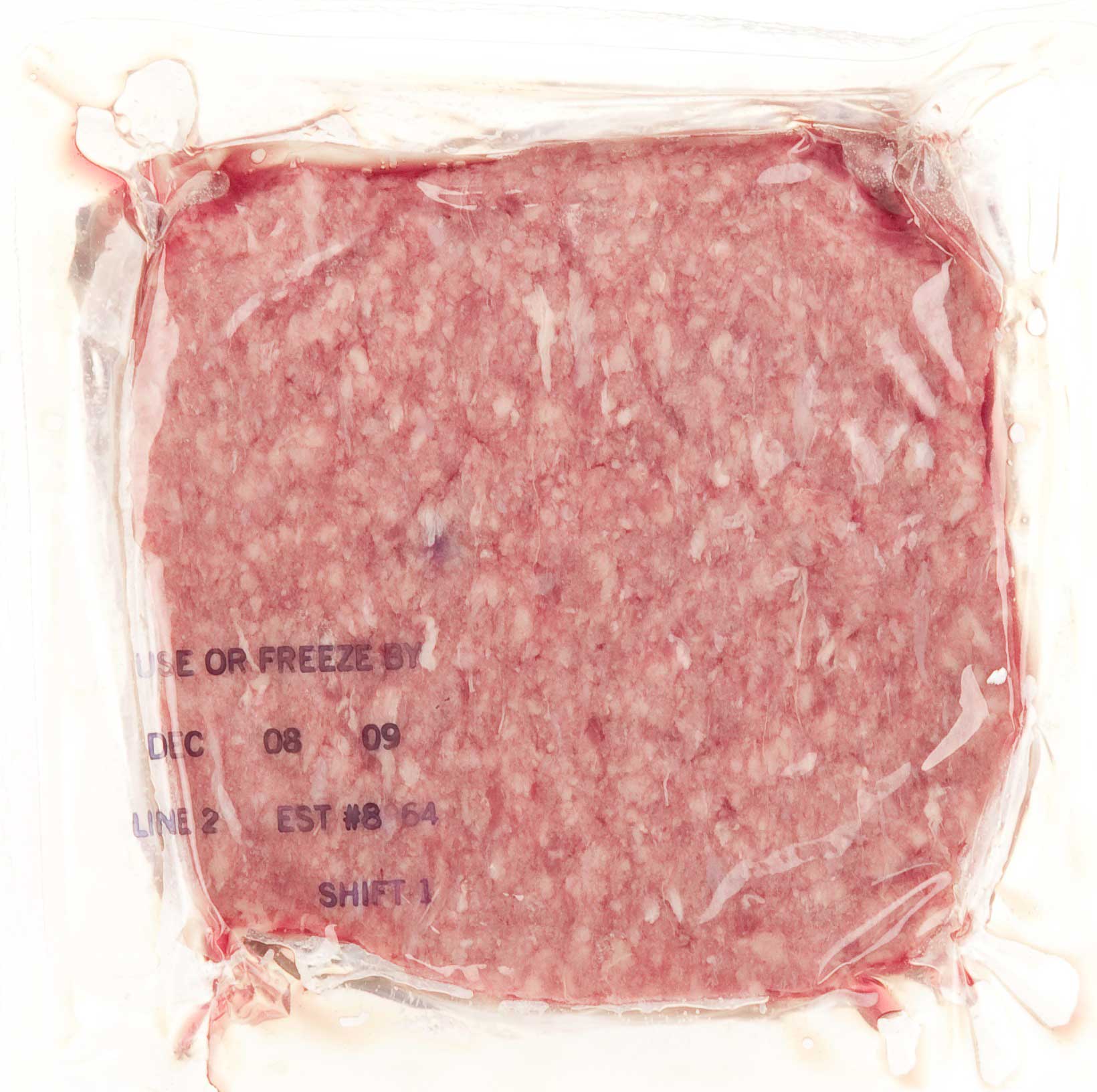 Ww Johnson Beef Patty Angus Chuck/brisket Blend Round, 7 Ounce -- 24 Per Case