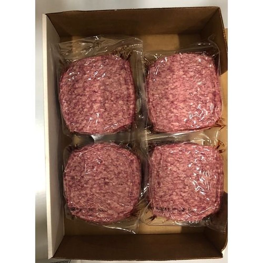 Jb Reserve Choice Angus Wide Shape 80 Percent Lean Beef Patty, 8 Ounce -- 20 Per Case