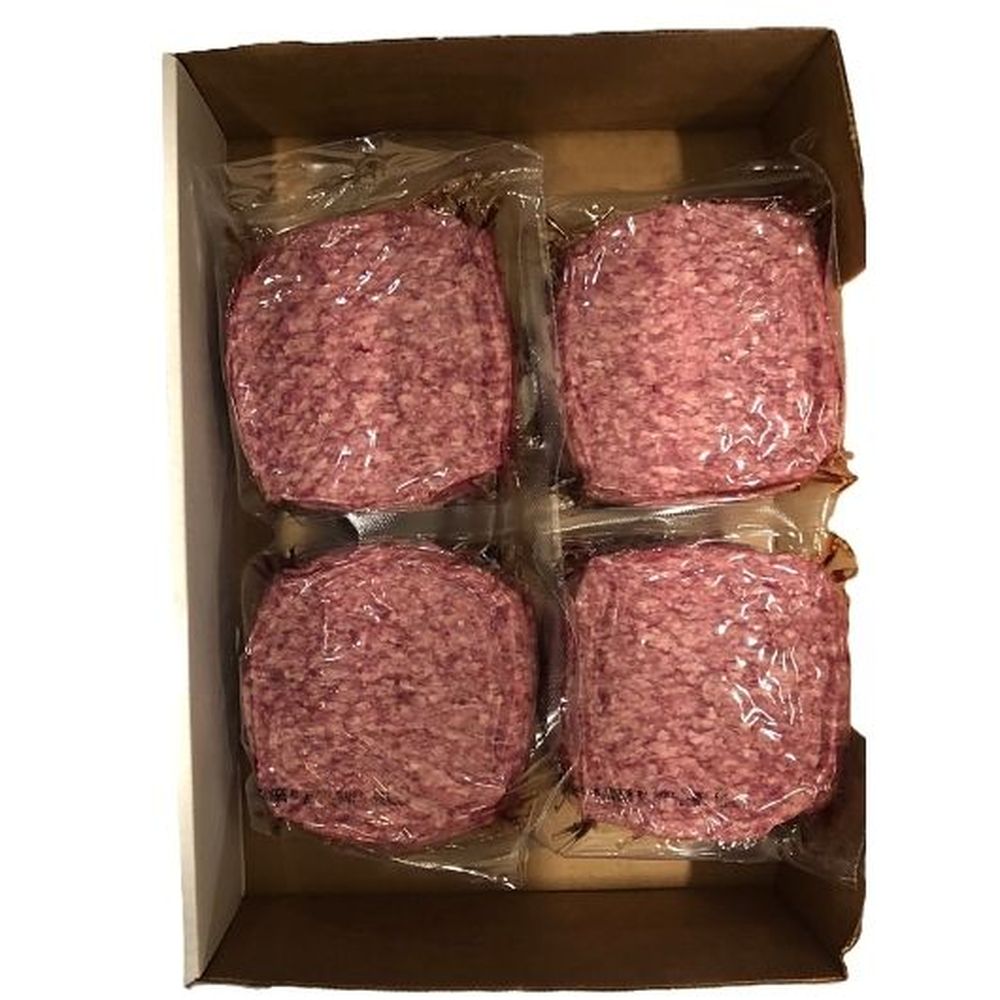 Jb Reserve Craft Blend Wide-shape Beef Patty, 8 Ounce -- 20 Per Case