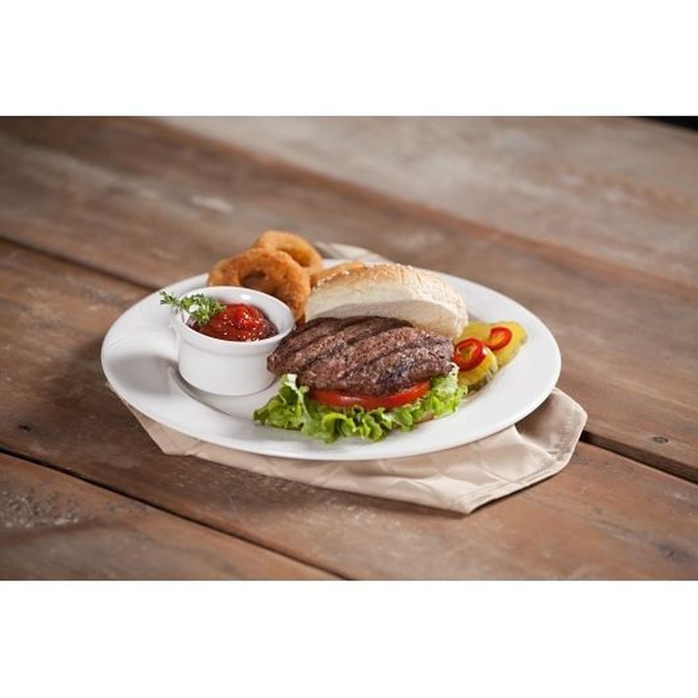 Jb Signature 80 Percent Lean Homestyle-shape Angus Beef Patty, 8 Ounce -- 20 Per Case