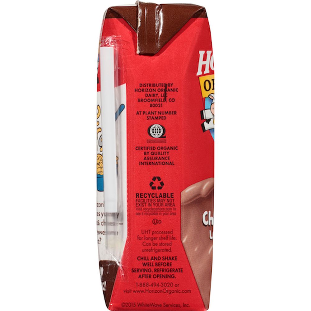 Horizon Organic Chocolate Low Fat Milk - Aseptic Pack, 8 Fluid