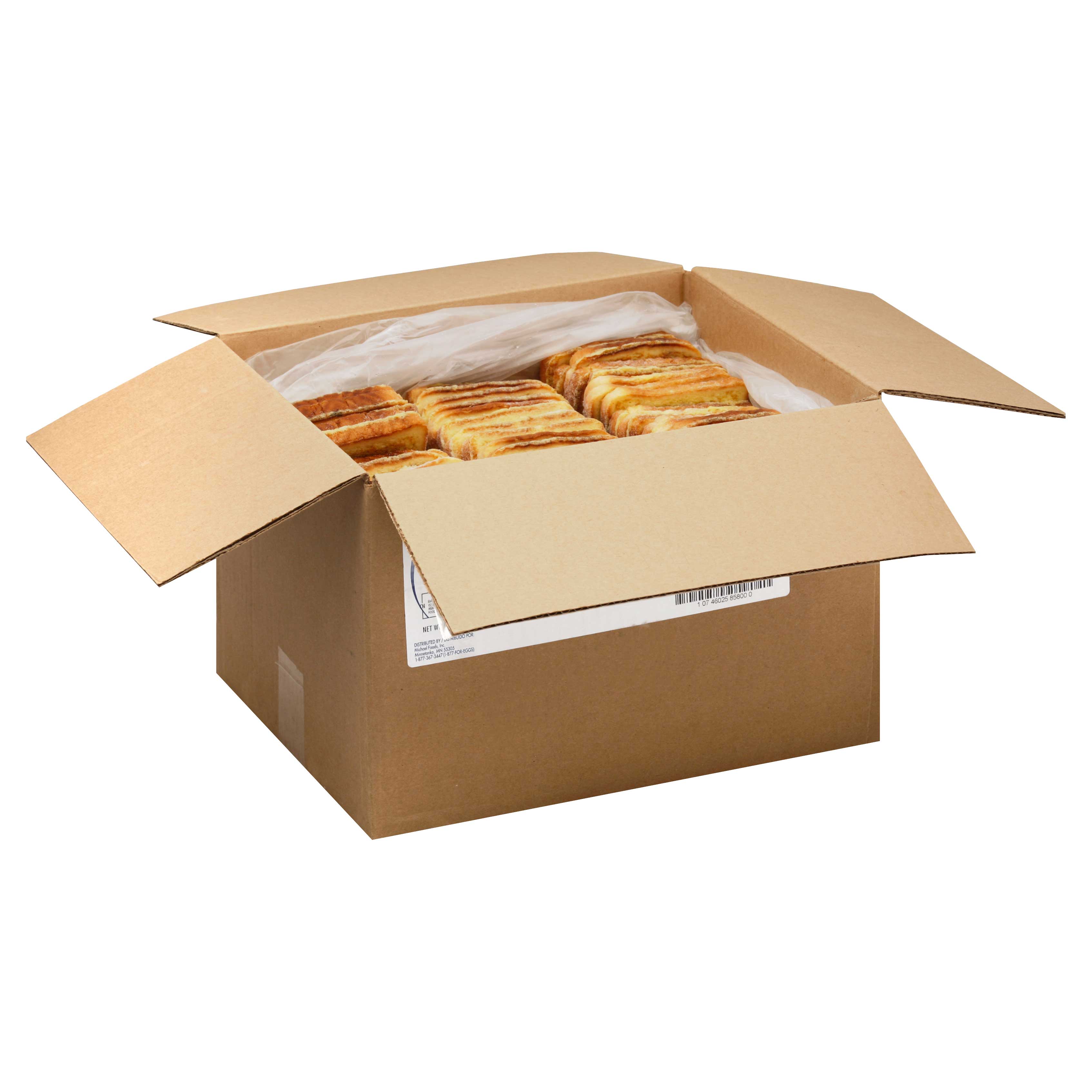 Papetti's Cinnamon Swirl French Toast, 2.5 Ounce -- 100 Per Case