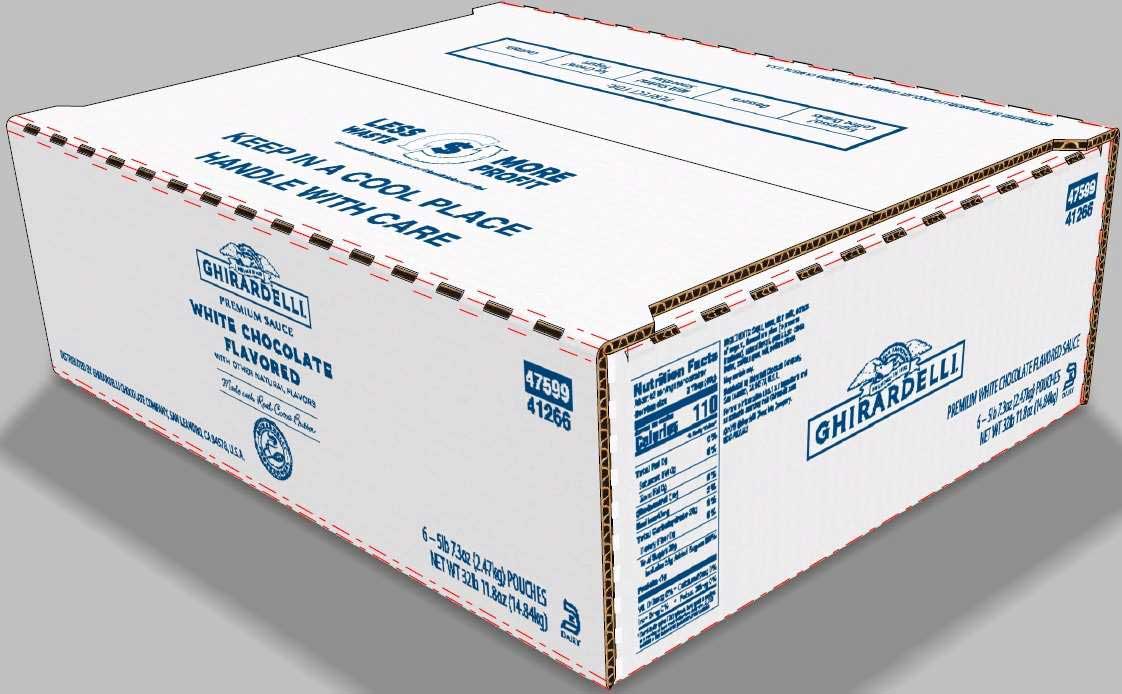 Ghirardelli White Chocolate Sauce, 87.3 Ounce -- 6 Per Case