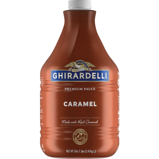 Ghirardelli Caramel Sauce, 87.3 Ounce Pump Bottle -- 6 per case
