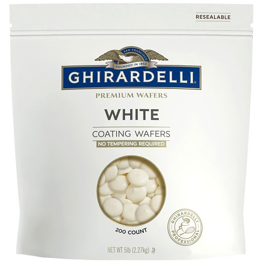 Ghirardelli White Coating Wafers, 5 Pound -- 2 Per Case