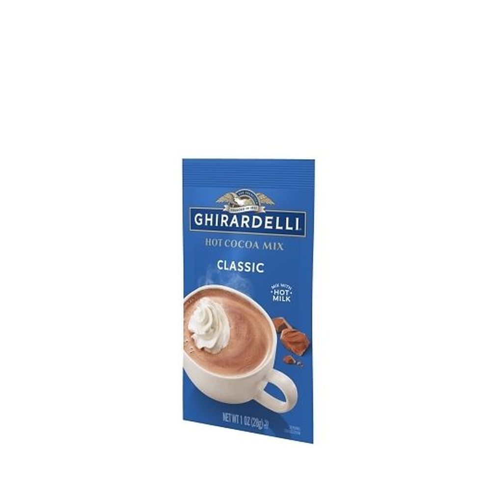 Mezcla Para Chocolate Caliente Clásico Ghirardelli, 0.5 Libras -- 8 Por Caja
