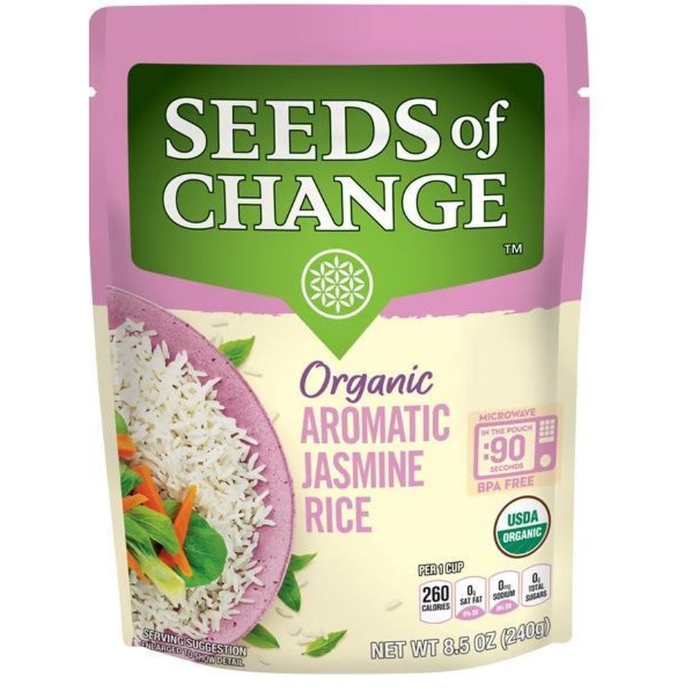 Seeds Of Change Jasmine Rice, 8.5 Ounce -- 12 Per Case