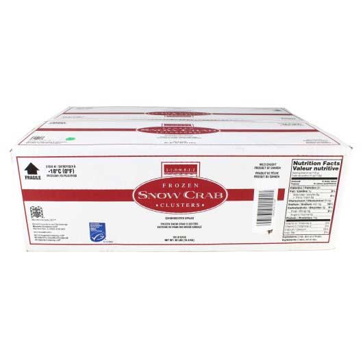 Seamazz New Foundland Snow Crab Cluster, 30 Pound