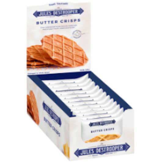 Jules Destrooper Mini Butter Crisps, 0.85 Ounce -- 72 Per Case