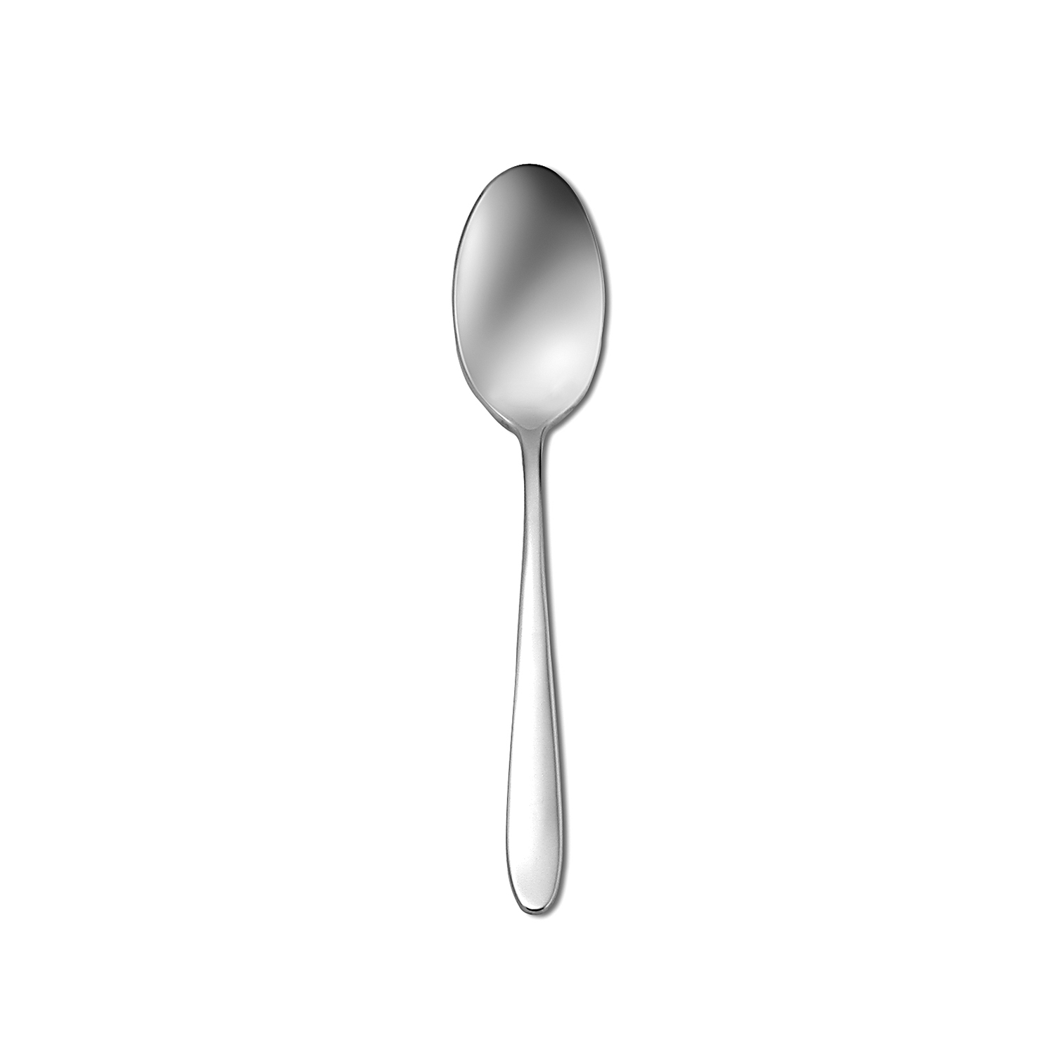 Oneida Mascagni II 18/0 Stainless Steel Table Serving Spoon -- 12 per case.