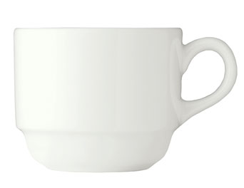 Syracuse China Slenda Stacking Tea Cup, 9 Ounce -- 36 Per Case