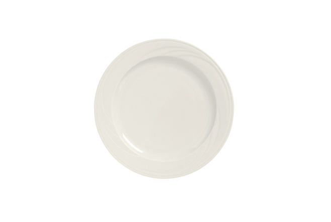 Syracuse China Cascade Designed Flint Body Plate, 10 5/8 Inch -- 12 Per Case
