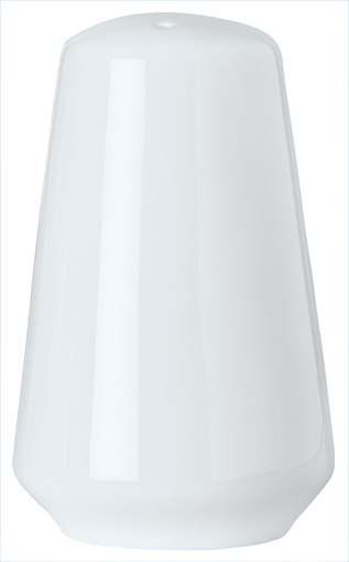 Syracuse China Aluma White Reflections Salt Shaker -- 36 Per Case
