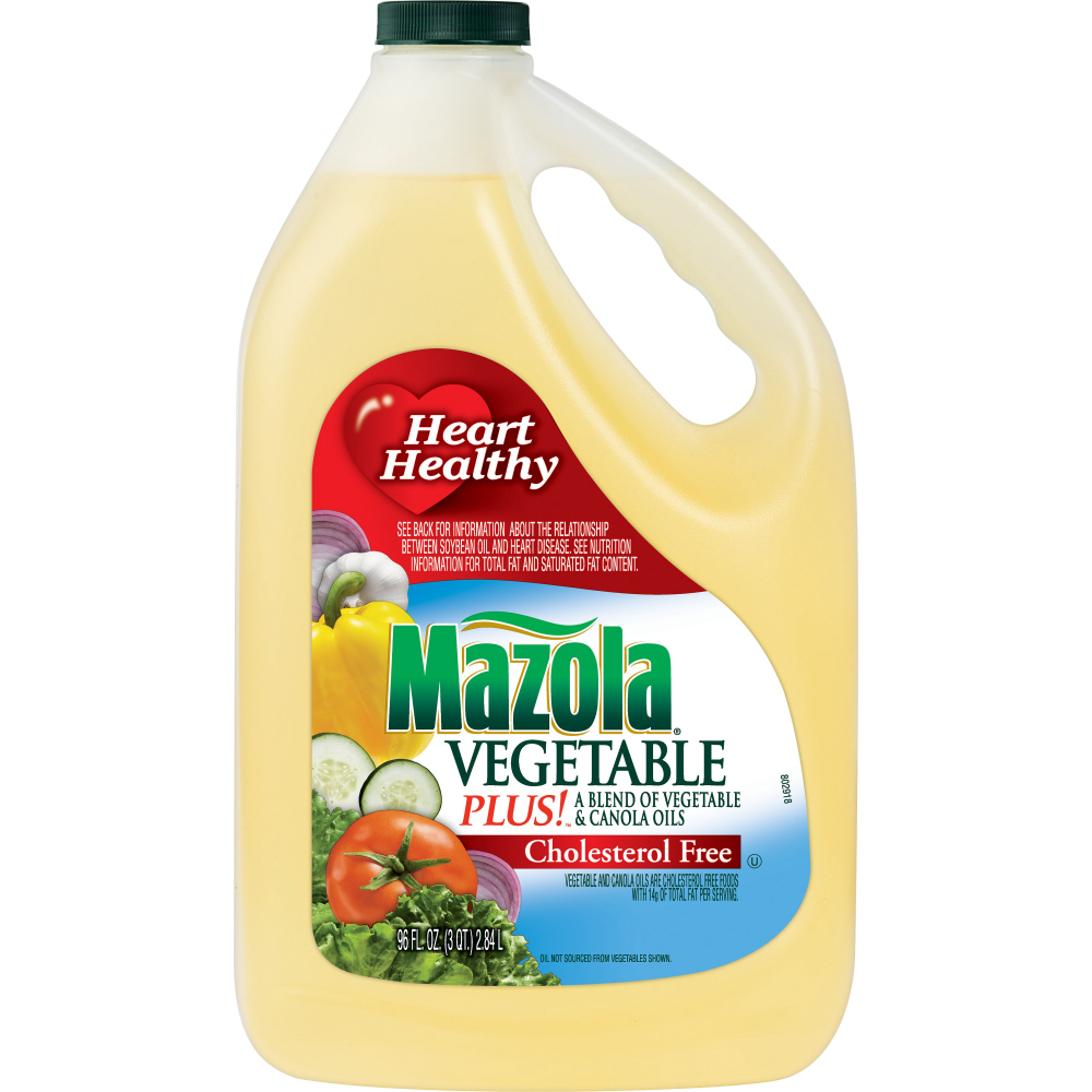 Mazola Zt Vegetable Plus Oil, 96 Ounce -- 6 Per Case