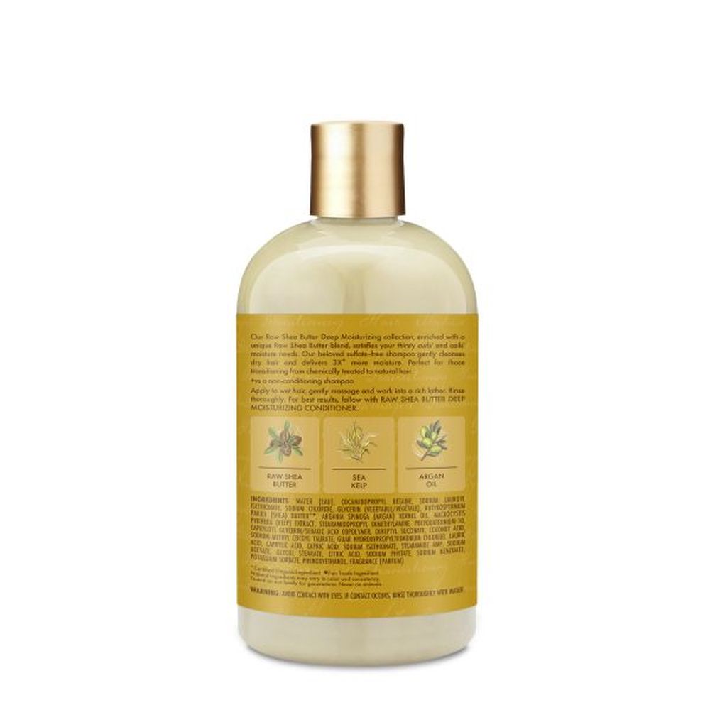 Shea Moisture Deep Moisturizing Shampoo, 13 Fluid Ounce -- 4 Per Case