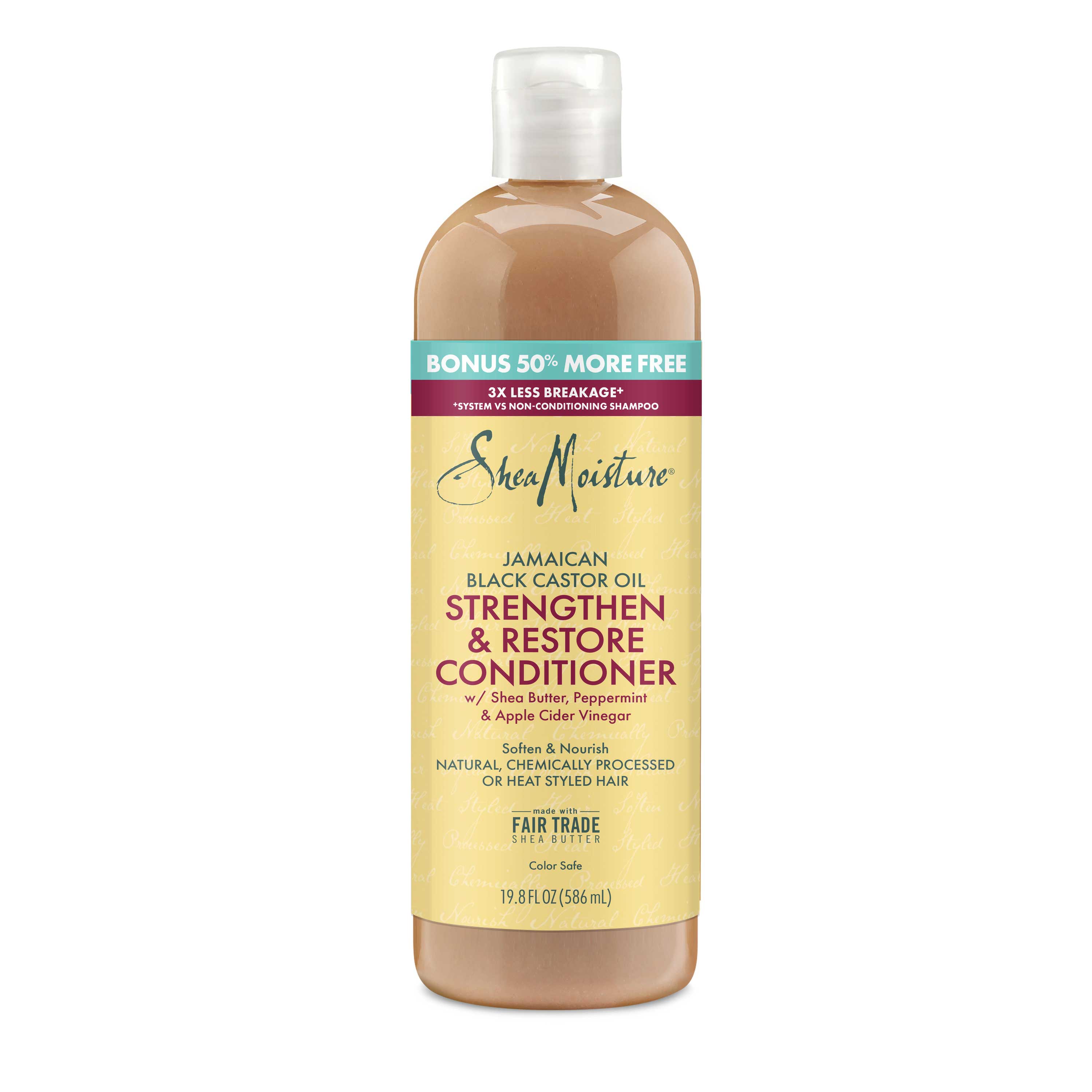SheaMoisture Leave-In Conditioner Mit Jamaikanischem Schwarzem Rizinusöl – 20 Oz – Macht Haar Weich & Glänzend