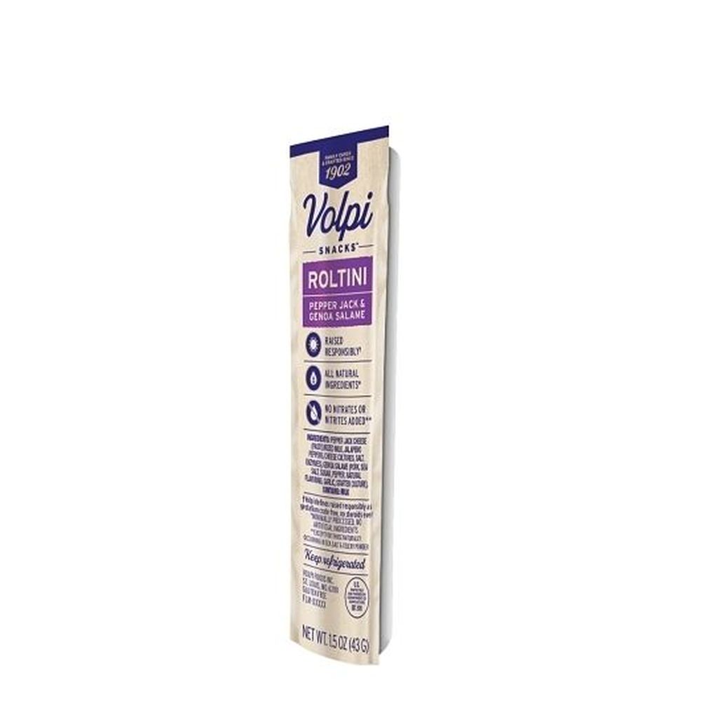 Roltini Volpi Roltini Singles with Pepper Jack, 1.5 Ounce -- 72 per case