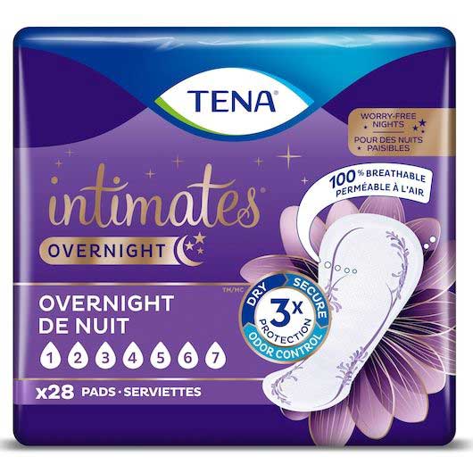 Tena Serenity Overnight Female Pad, 28 Count -- 3 Per Case