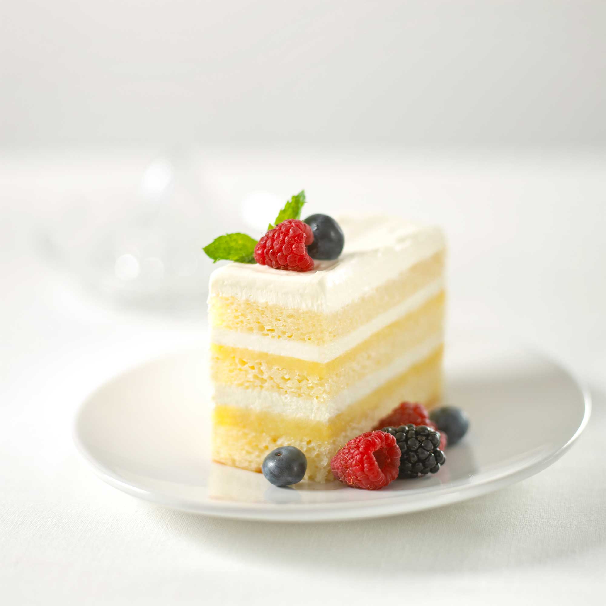 The Original Cakerie Lemon And Cream Dessert Shortcake -- 2 Per Case