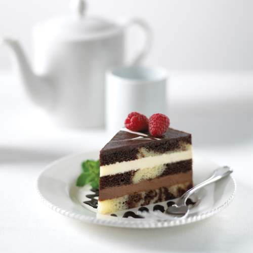The Original Cakerie Tuxedo Truffle Mousse Dessert Cake -- 2 Per Case